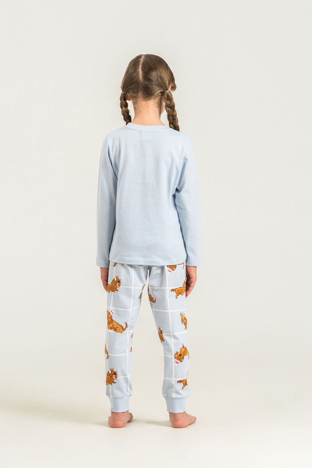 Rolypoly Kız Çocuk Forever Friends Mavi Uzun Kol Pijama Takım RP3907-C-V2