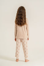 Rolypoly Kız Çocuk Let Me Sleep Please Pembe Uzun Kol Pijama Takım RP3915-C-V1