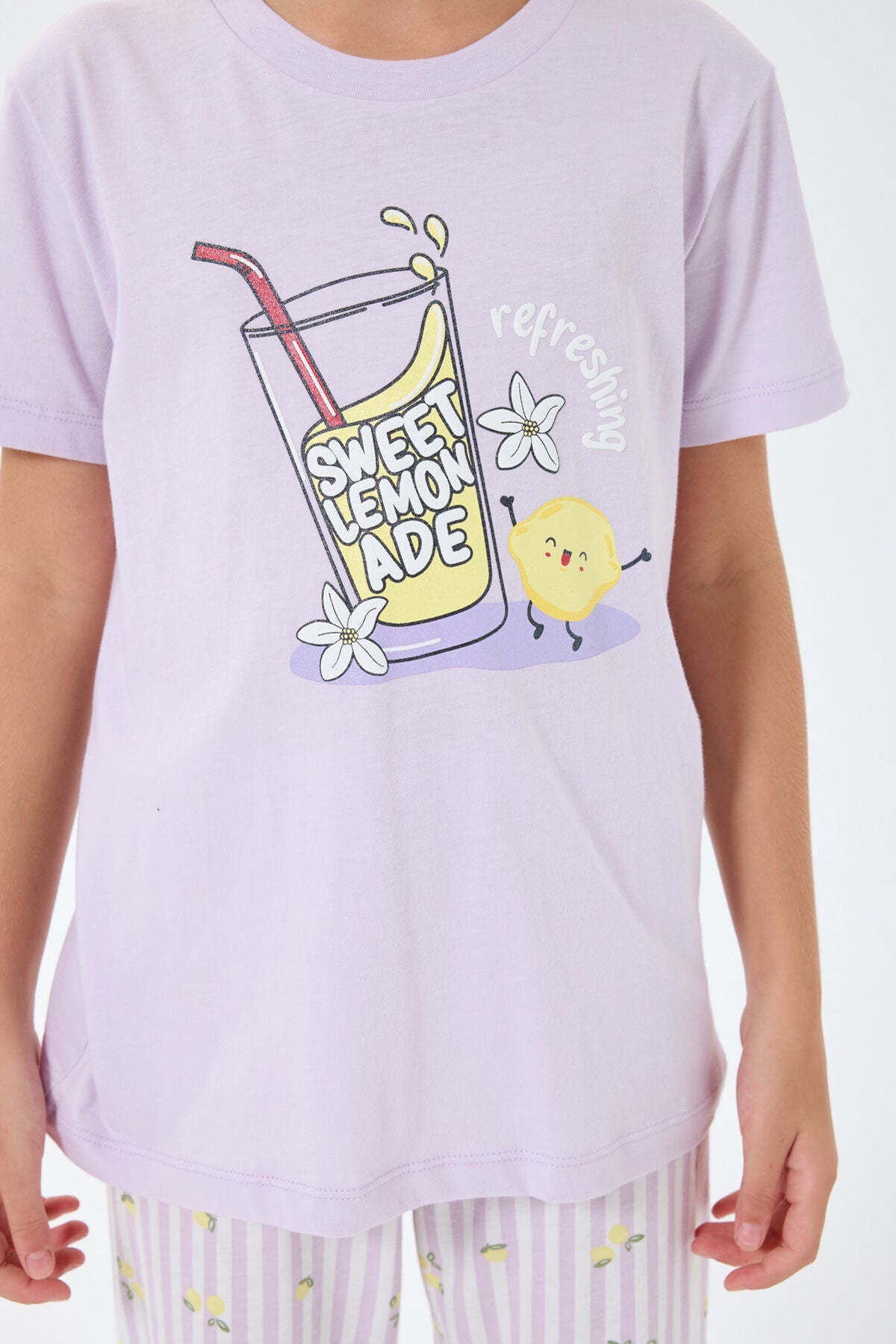 Rolypoly Kız Çocuk Mor Pijama Takım