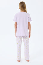 Rolypoly Kız Çocuk Mor Pijama Takım