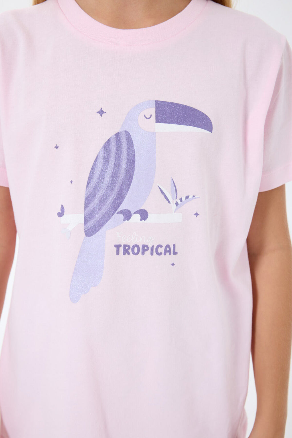Rolypoly Kız Çocuk Pembe Pijama Takım