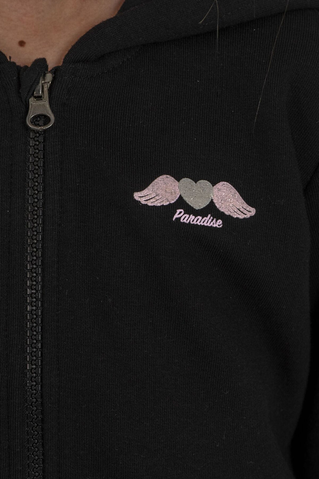 Rolypoly Kız Çocuk Siyah Eşofman Takımı RP3928-C-V3