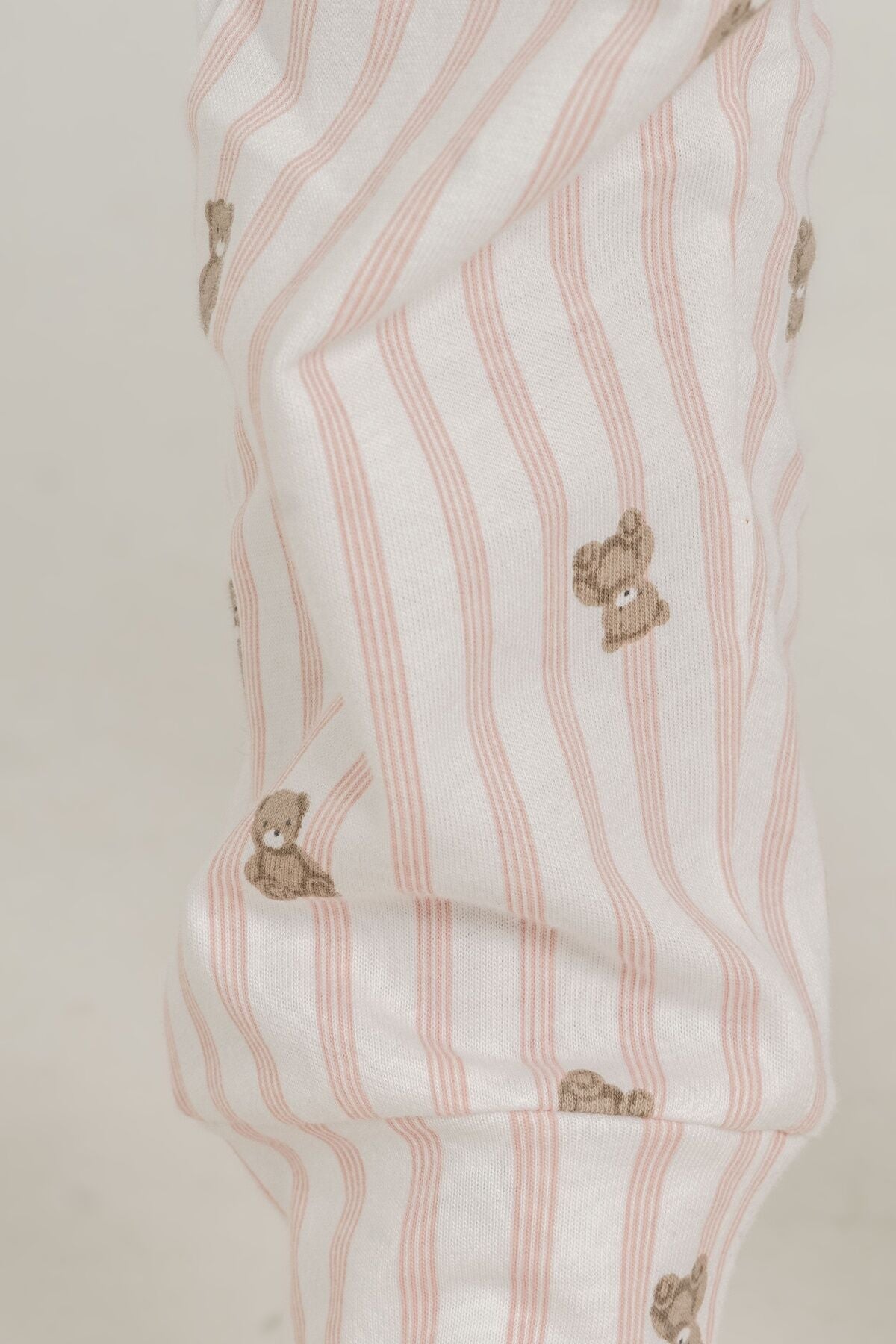 Rolypoly Kız Çocuk Sweet Bear Pembe Uzun Kol Pijama Takım RP3911-C-V1