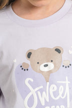 Rolypoly Kız Çocuk Sweet Bear Pembe Uzun Kol Pijama Takım RP3911-C-V2