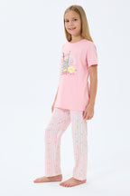 Rolypoly Kız Çocuk Turuncu Pijama Takım