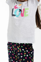 Love Karmelanj Kız Çocuk Pijama Takımı