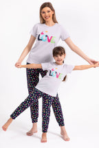 Love Karmelanj Kız Çocuk Pijama Takımı