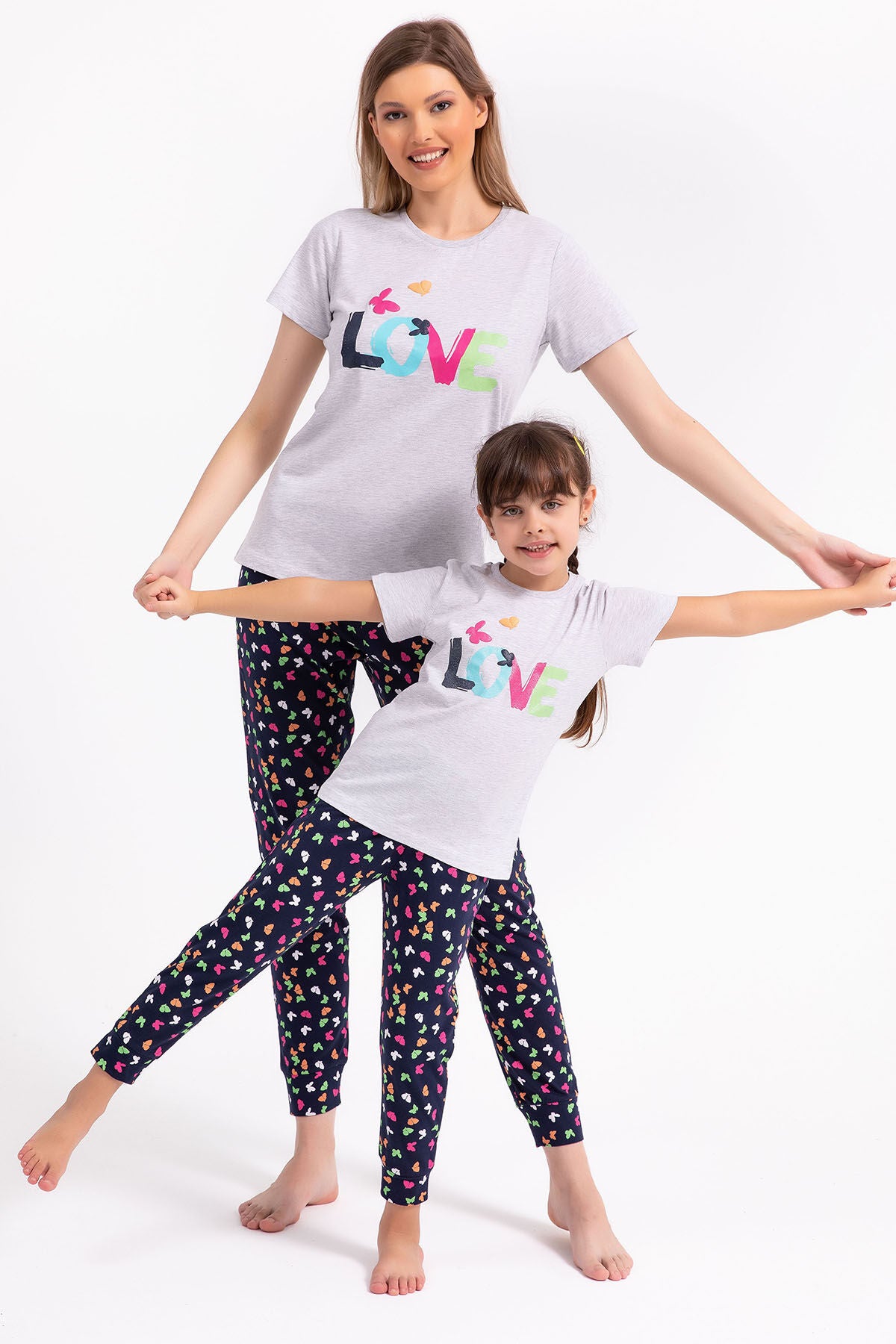 Love Karmelanj Kız Çocuk Pijama Takımı