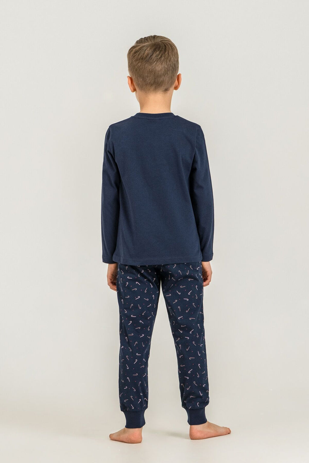 Rolypoly New Year Time Baba Oğul Lacivert Uzun Kol Pijama Takım RP3935-A-V1