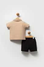 US POLO ASSN ERKEK BEBEK 2Lİ KISA KOL T-SHIRT TAKI