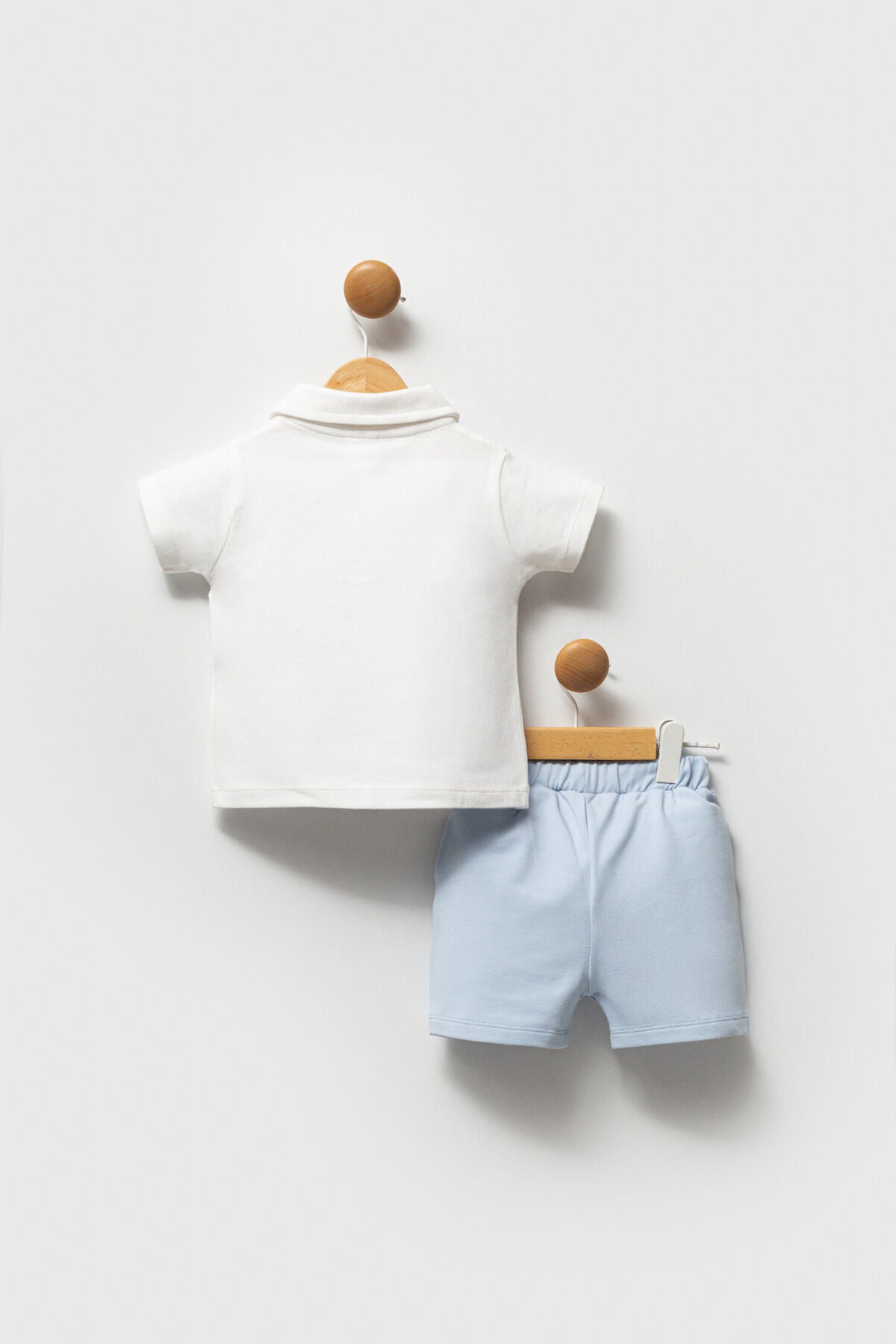 US POLO ASSN ERKEK BEBEK 2Lİ KISA KOL T-SHIRT TAKI