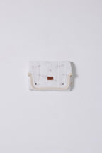 U.S. Polo Assn. Erkek Bebek Pigment Baskılı Yazlık Regular Fit Beyaz Alt Değiştirme Minderi USB2503-C-V1