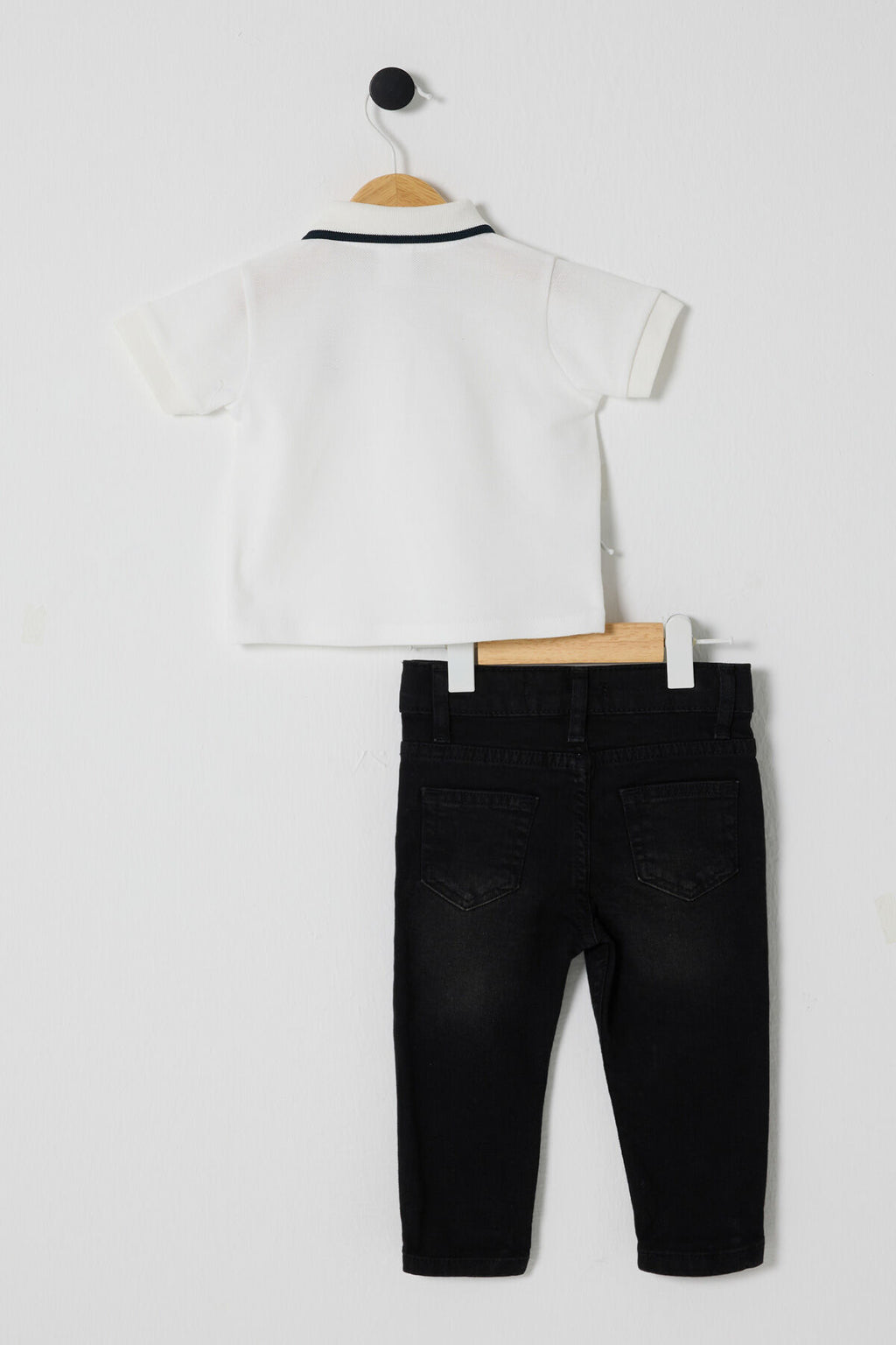 U.S POLO ASSN ERKEK BEBEK 2Lİ  PİKE T-SHIRT TAKIM