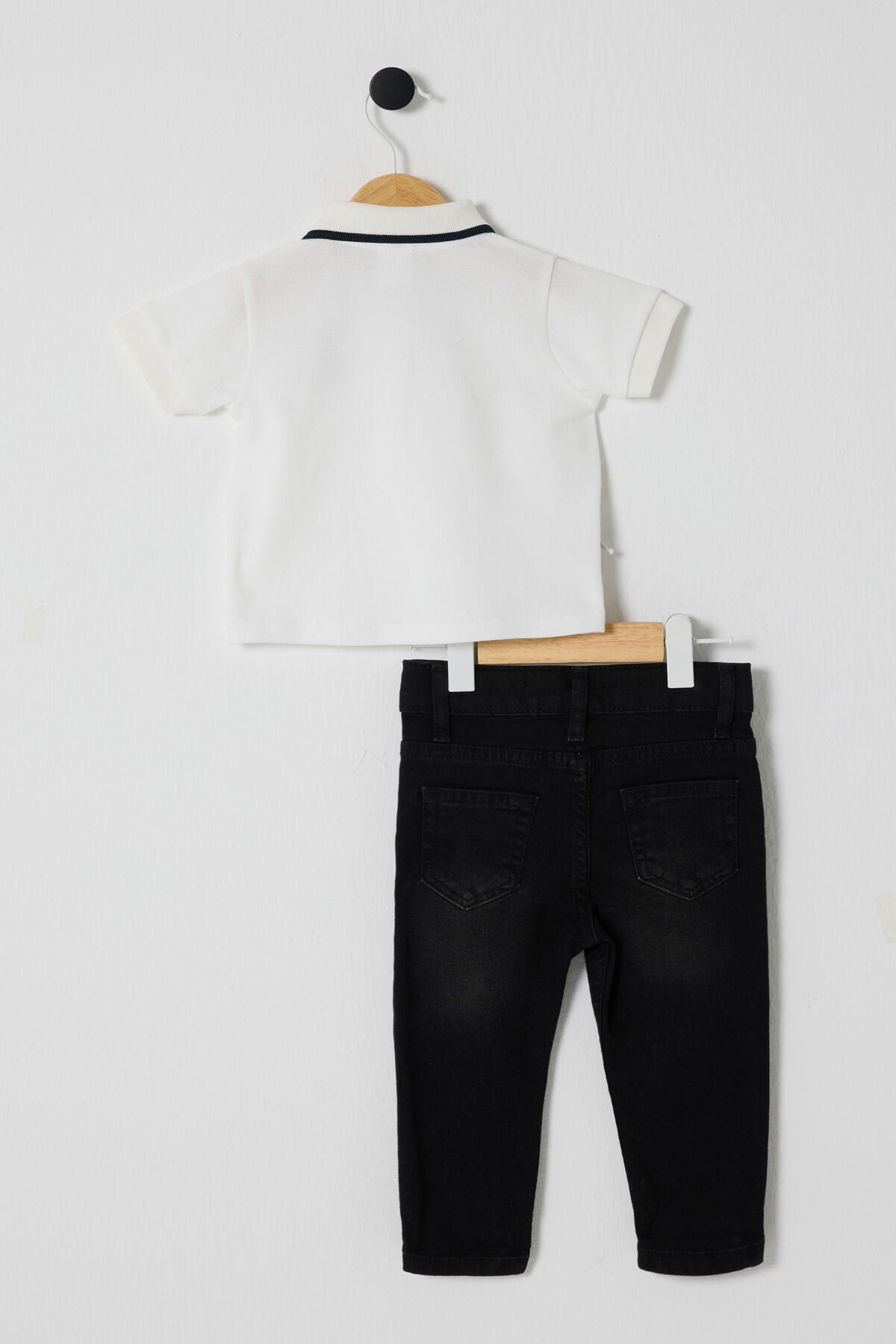 U.S POLO ASSN ERKEK BEBEK 2Lİ  PİKE T-SHIRT TAKIM
