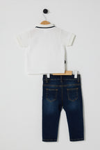 U.S POLO ASSN ERKEK BEBEK 2Lİ  PİKE T-SHIRT TAKIM
