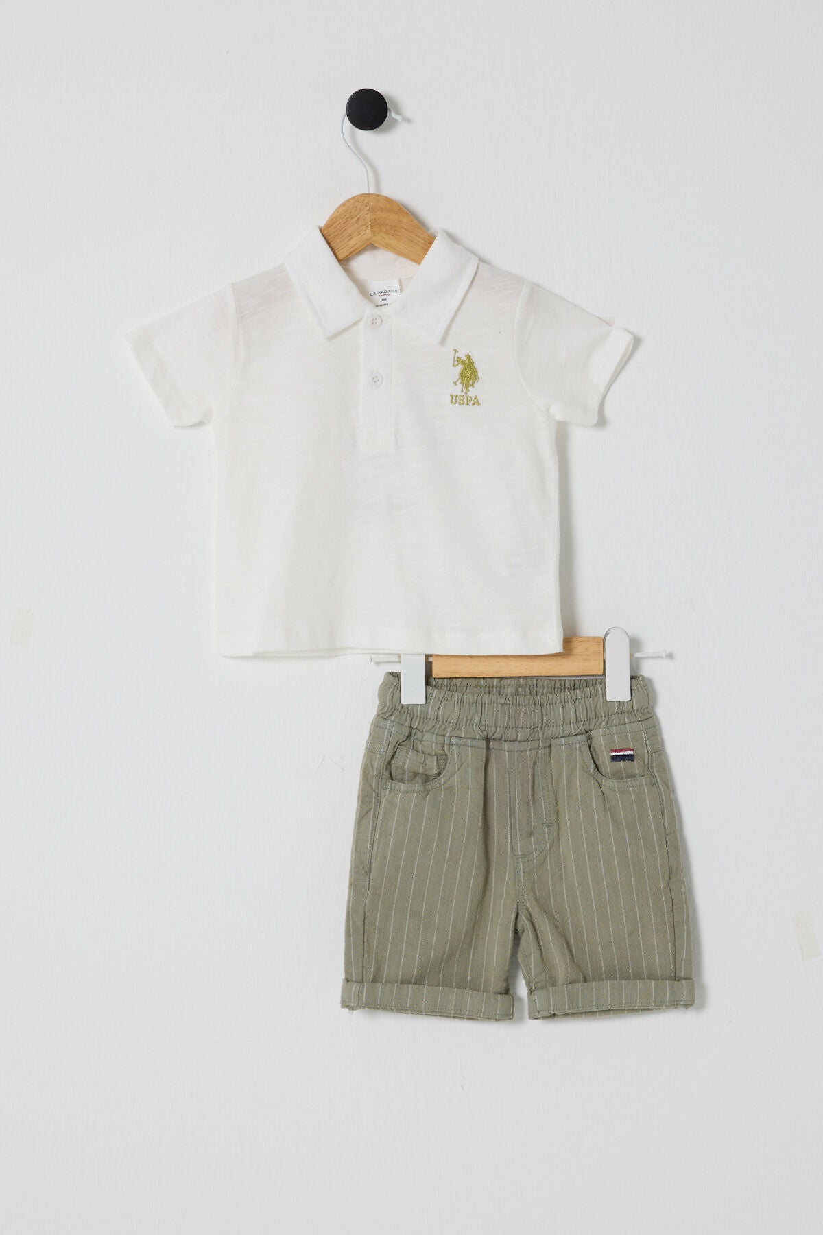 U.S.POLO ERKEK BEBEK 2Lİ T-SHIRT TAKIM