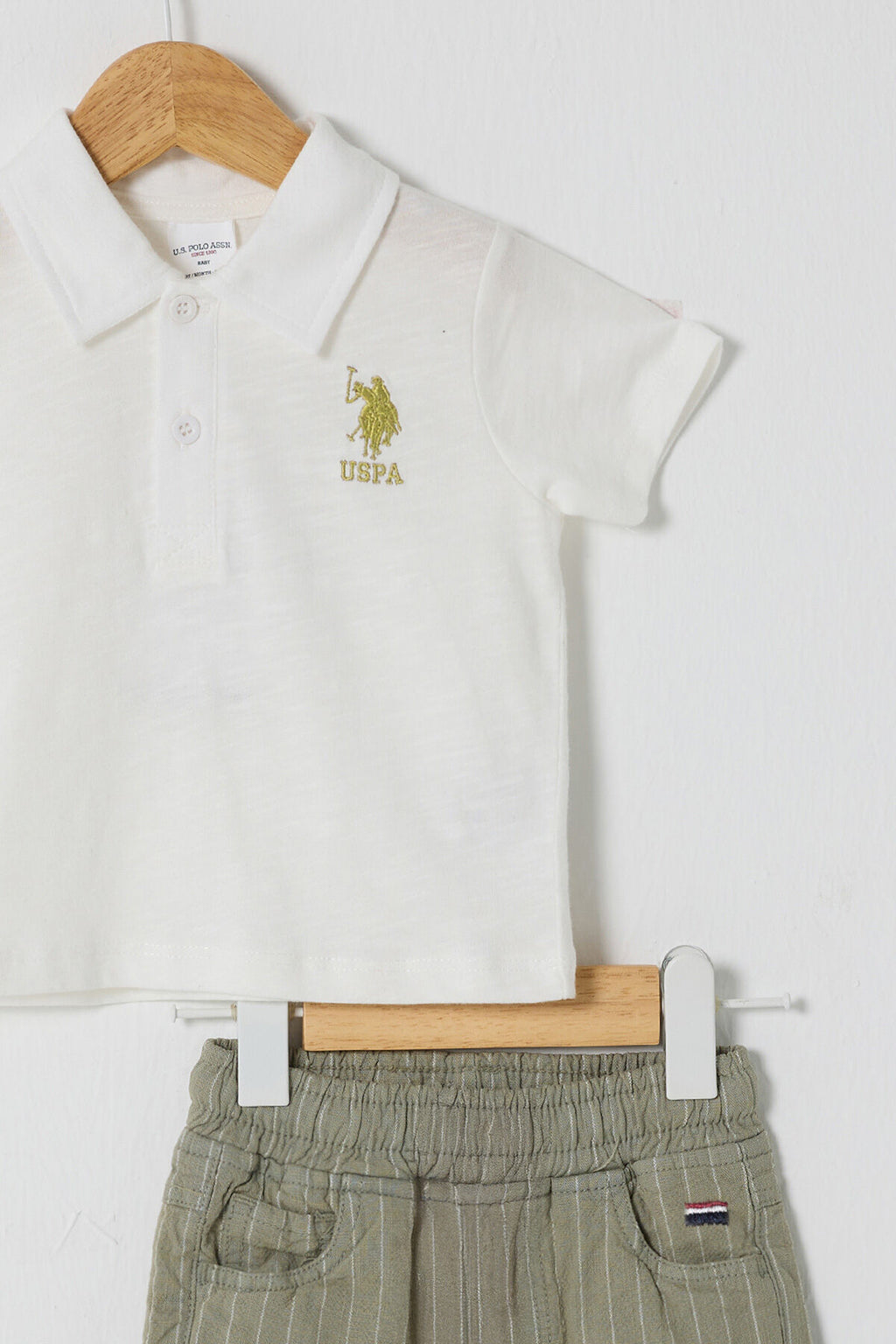 U.S.POLO ERKEK BEBEK 2Lİ T-SHIRT TAKIM