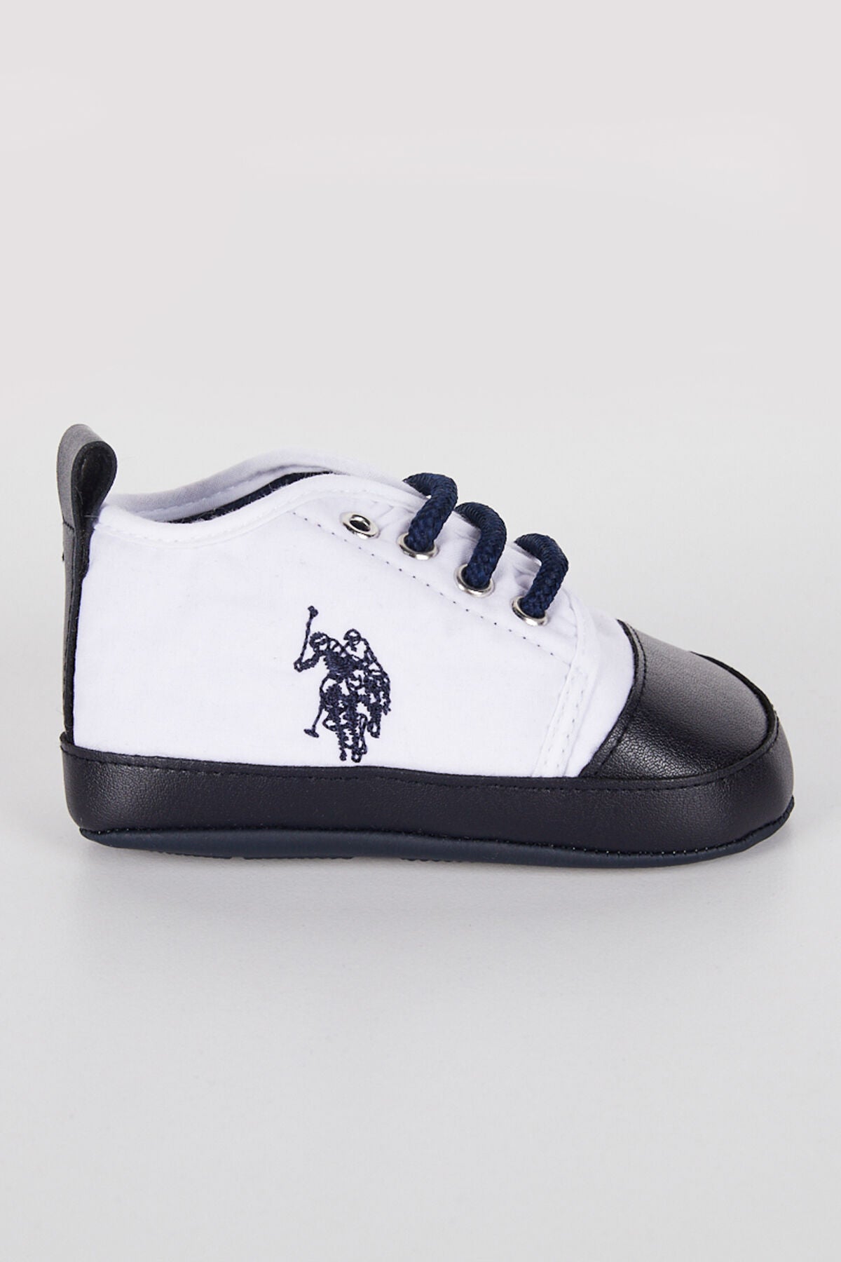 U.S. Polo Assn. Erkek Bebek Pigment Baskılı Yazlık Regular Fit Beyaz Ayakkabı USB1309-B-V2 Ürün ikincil görseli