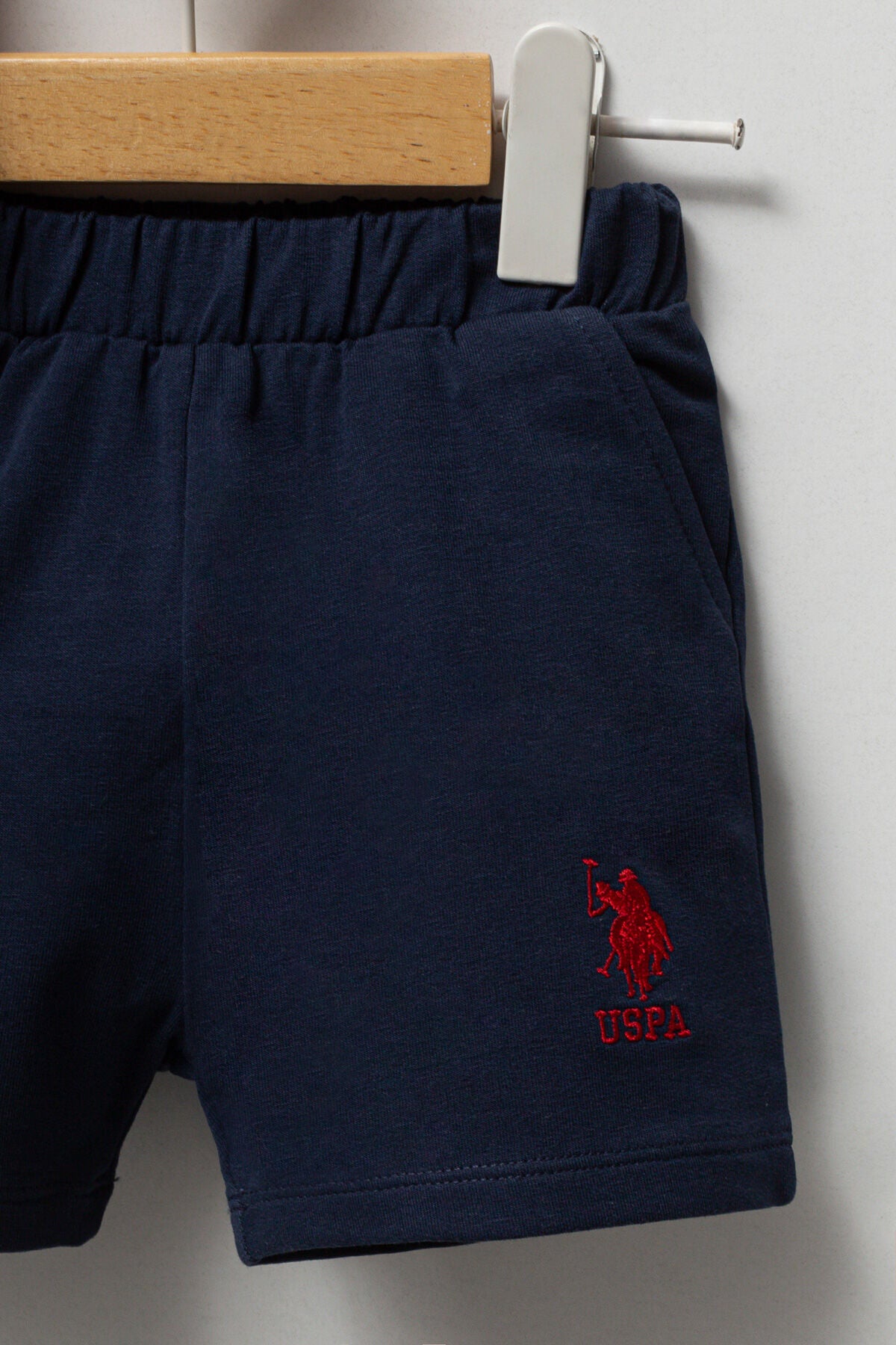 US POLO ASSN ERKEK BEBEK 2Lİ KISA KOL T-SHIRT TAKI