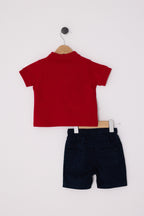 U.S POLO ASSN ERKEK BEBEK PİKE T-SHIRT 2Lİ TAKIM
