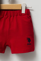 US POLO ASSN ERKEK BEBEK 2Lİ KISA KOL T-SHIRT TAKI