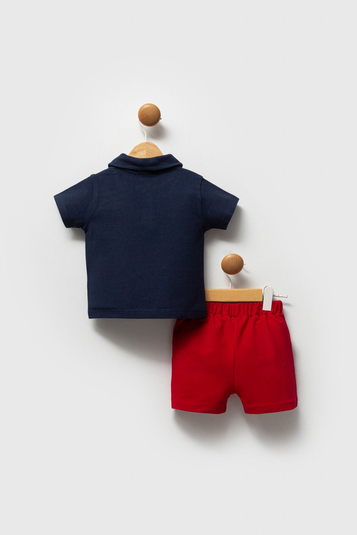 US POLO ASSN ERKEK BEBEK 2Lİ KISA KOL T-SHIRT TAKI