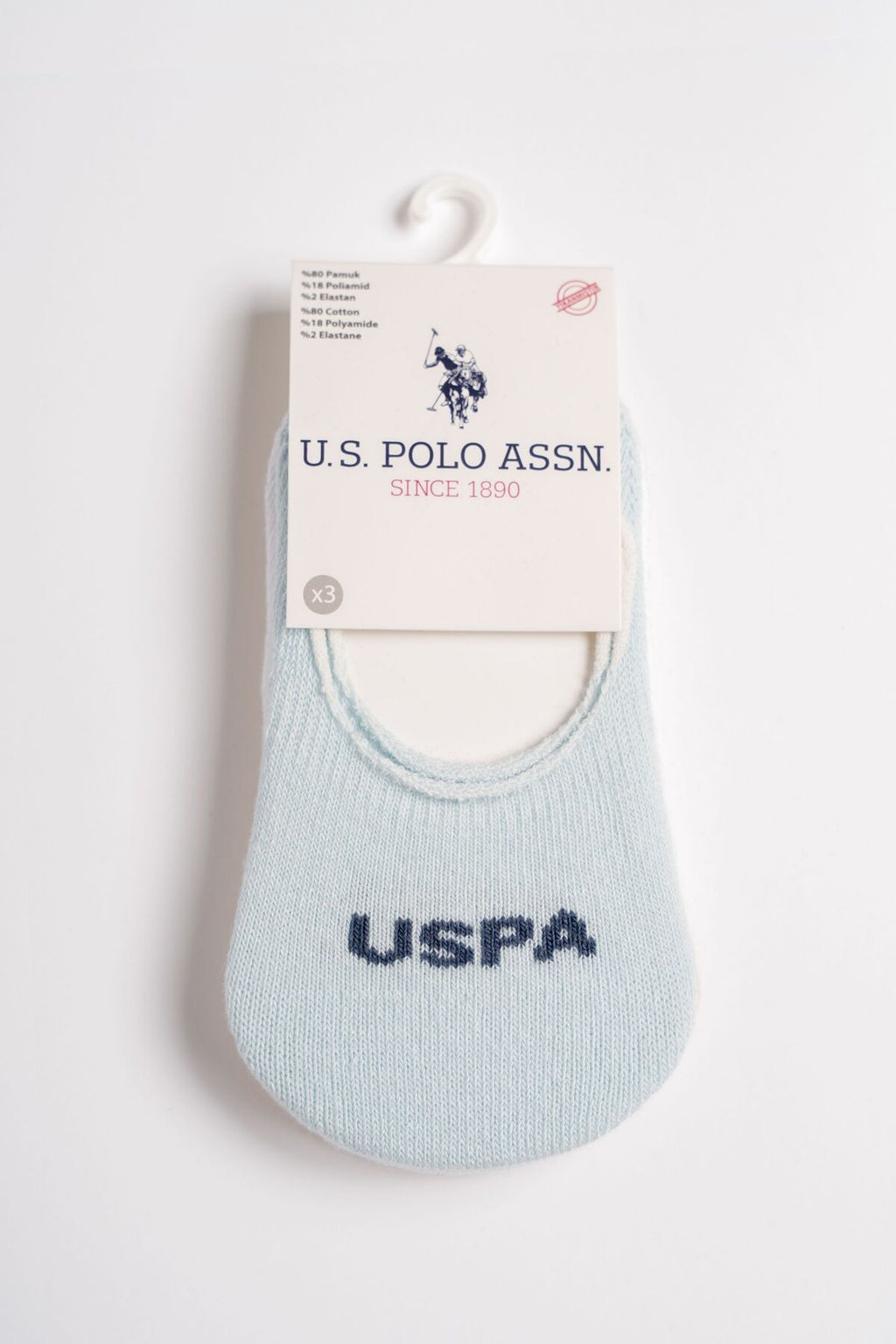 U.S Polo Erkek Bebek Babet Çorap
