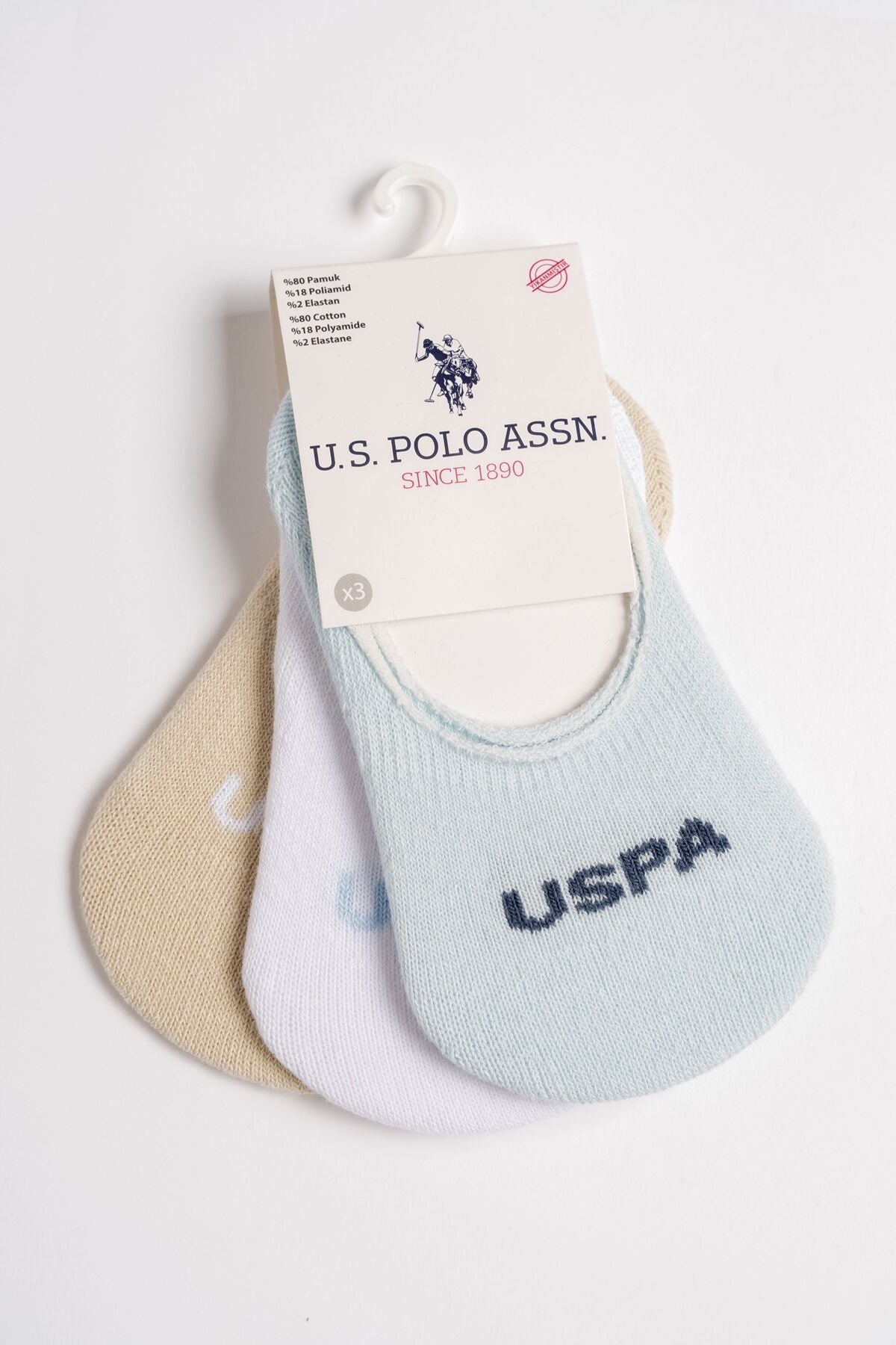 U.S Polo Erkek Bebek Babet Çorap