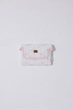 U.S. Polo Assn. Kız Bebek Pigment Baskılı Yazlık Regular Fit Beyaz Alt Değiştirme Minderi USB2352-C-V1
