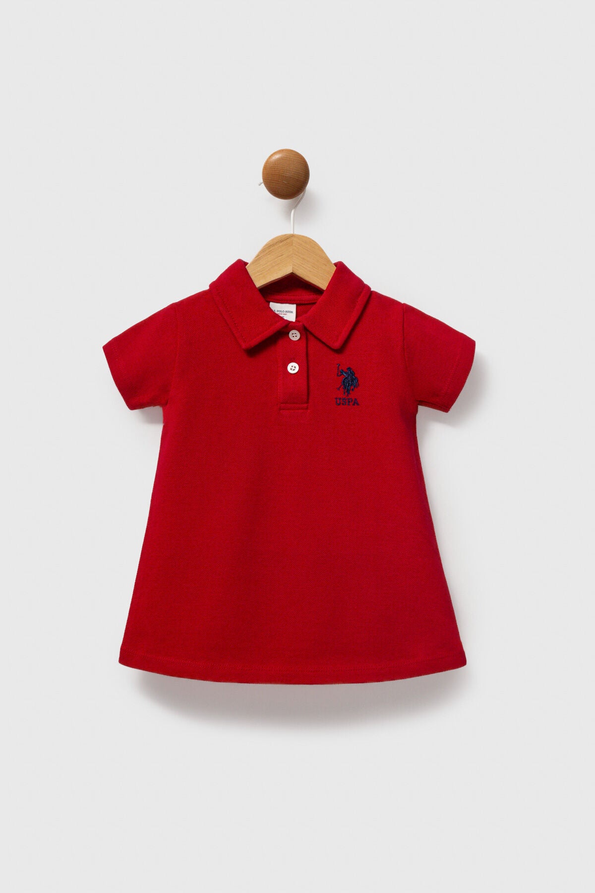 U.S.POLO ASSN.KIZ BEBEK ELBİSE