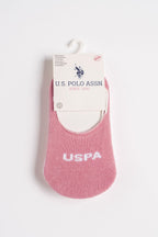 U.S. Polo Assn. Kız Bebek Baskılı Yazlık Regular Fit Pembe Çorap USB2801-C-V2