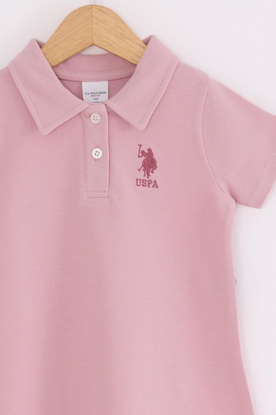 U.S.POLO ASSN.KIZ BEBEK ELBİSE