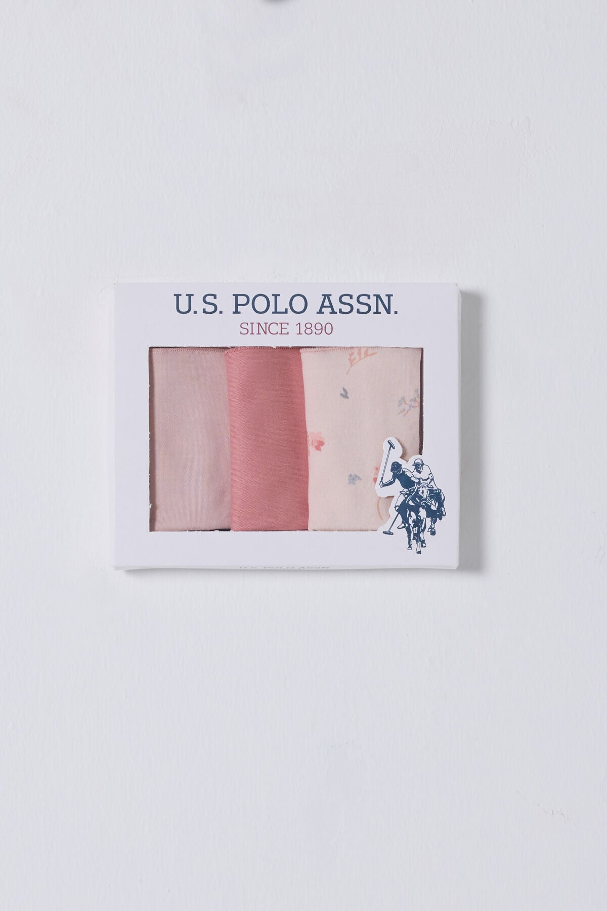U.S.POLO ASSN. KIZ BEBEK AĞIZ MENDİL 6'LI SET