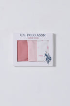 U.S.POLO KIZ BEBEK AĞIZ MENDİL 6'LI SET