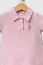 U.S.POLO ASSN.KIZ BEBEK ELBİSE