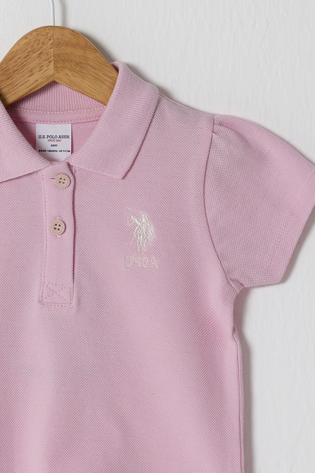U.S.POLO ASSN.KIZ BEBEK PİKE T-SHIRT