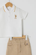 U.S POLO ASSN ERKEK BEBEK 2Lİ PİKE T-SHIRT TAKIM