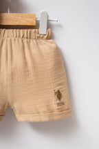 U.S. Polo Assn. Erkek Bebek Krem Bebek Takım