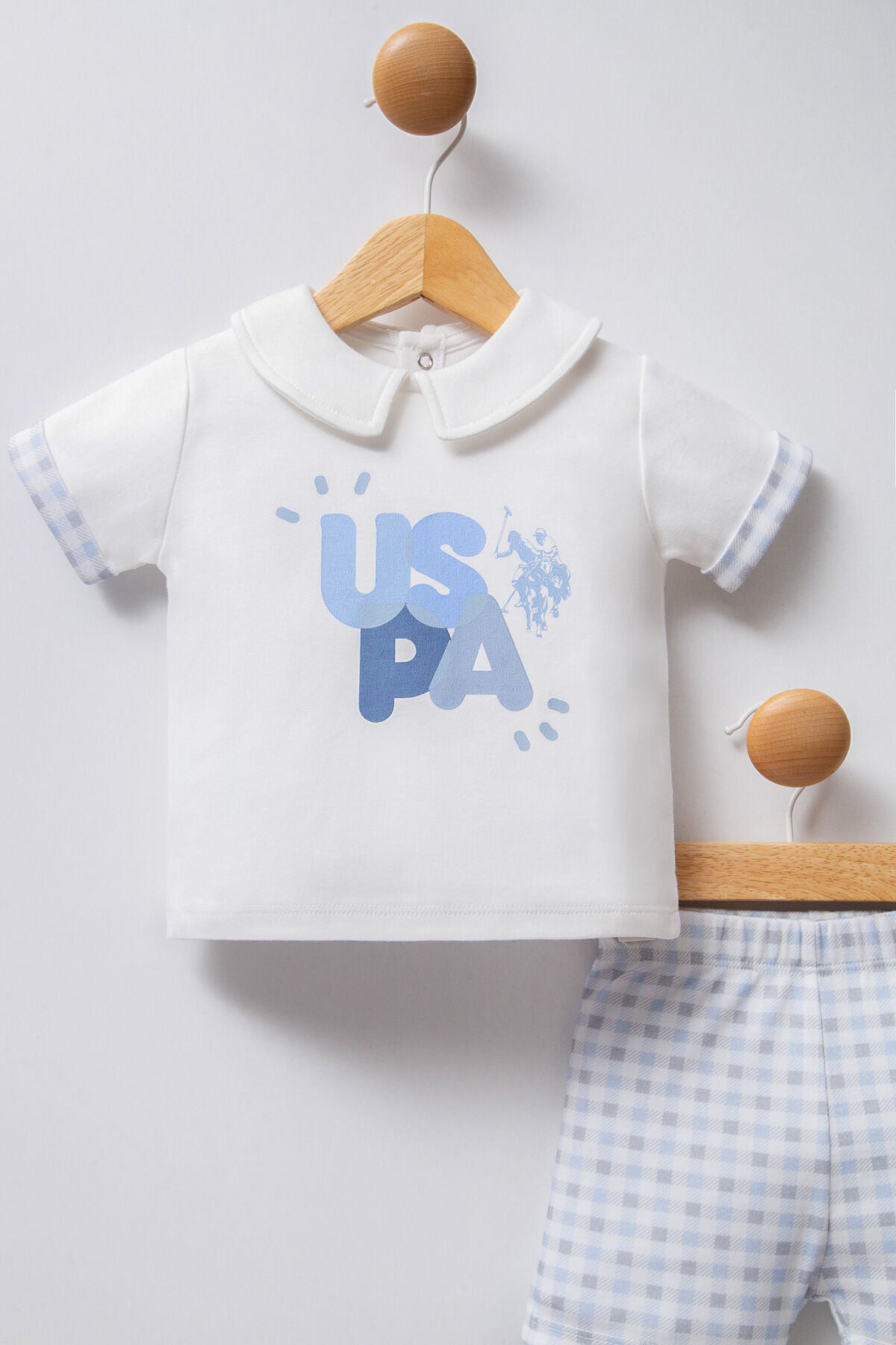 U.S. Polo Assn. Erkek Bebek Beyaz Bebek Takım Ürün ikincil görseli