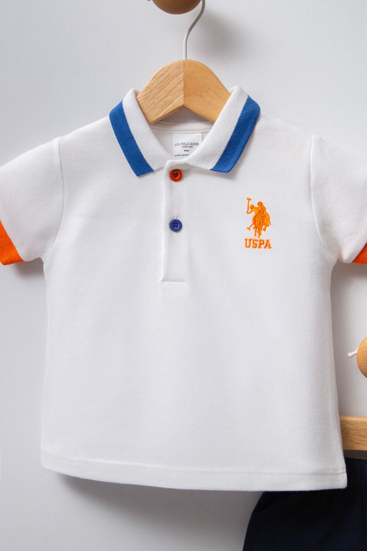 U.S. Polo Assn. Erkek Bebek Beyaz Bebek Takım
