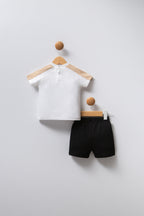 U.S. Polo Assn. Erkek Bebek Krem Bebek Takım