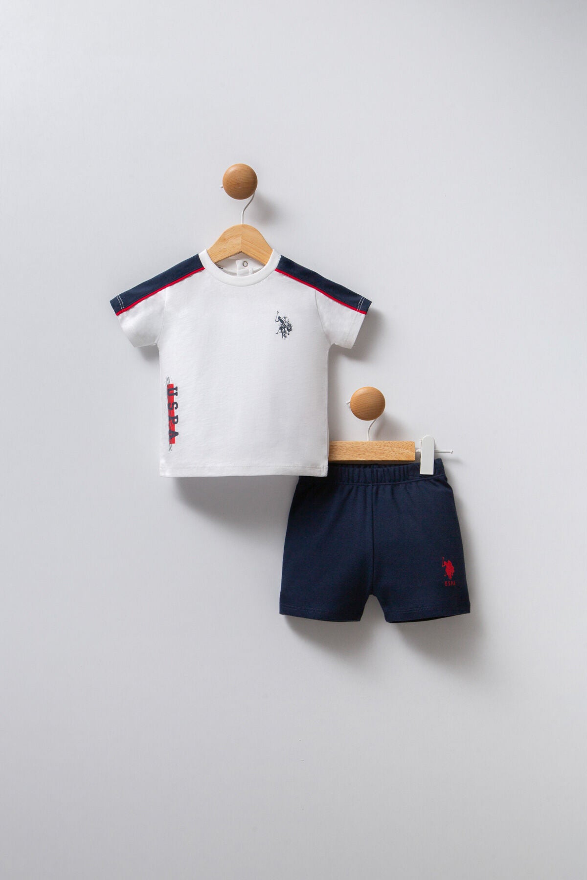 U.S. Polo Assn. Erkek Bebek Kırmızı Bebek Takım