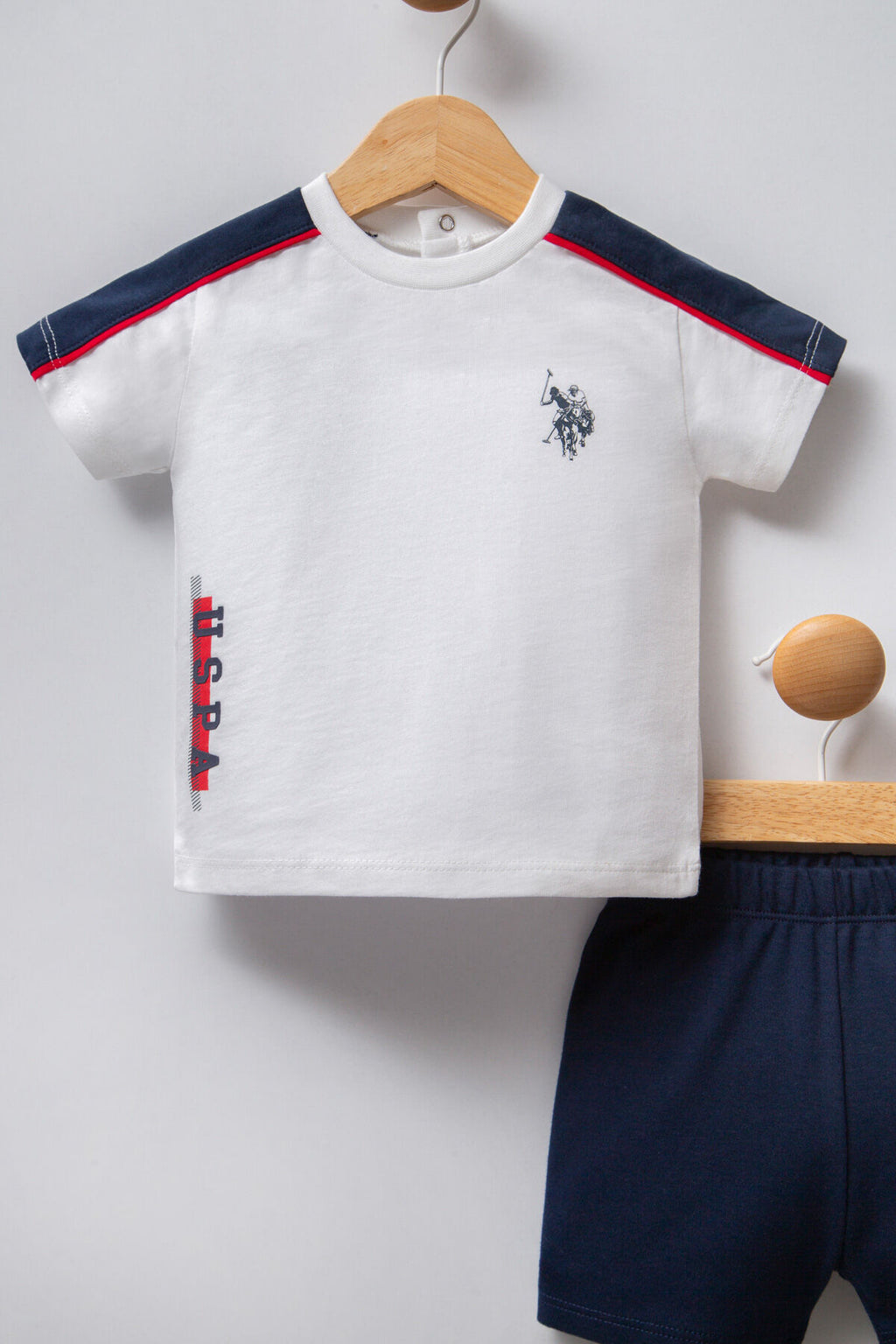 U.S. Polo Assn. Erkek Bebek Kırmızı Bebek Takım