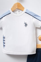U.S. Polo Assn. Erkek Bebek Mavi Bebek Takım