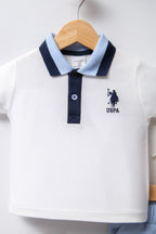 U.S. Polo Assn. Erkek Bebek Mavi Bebek Takım