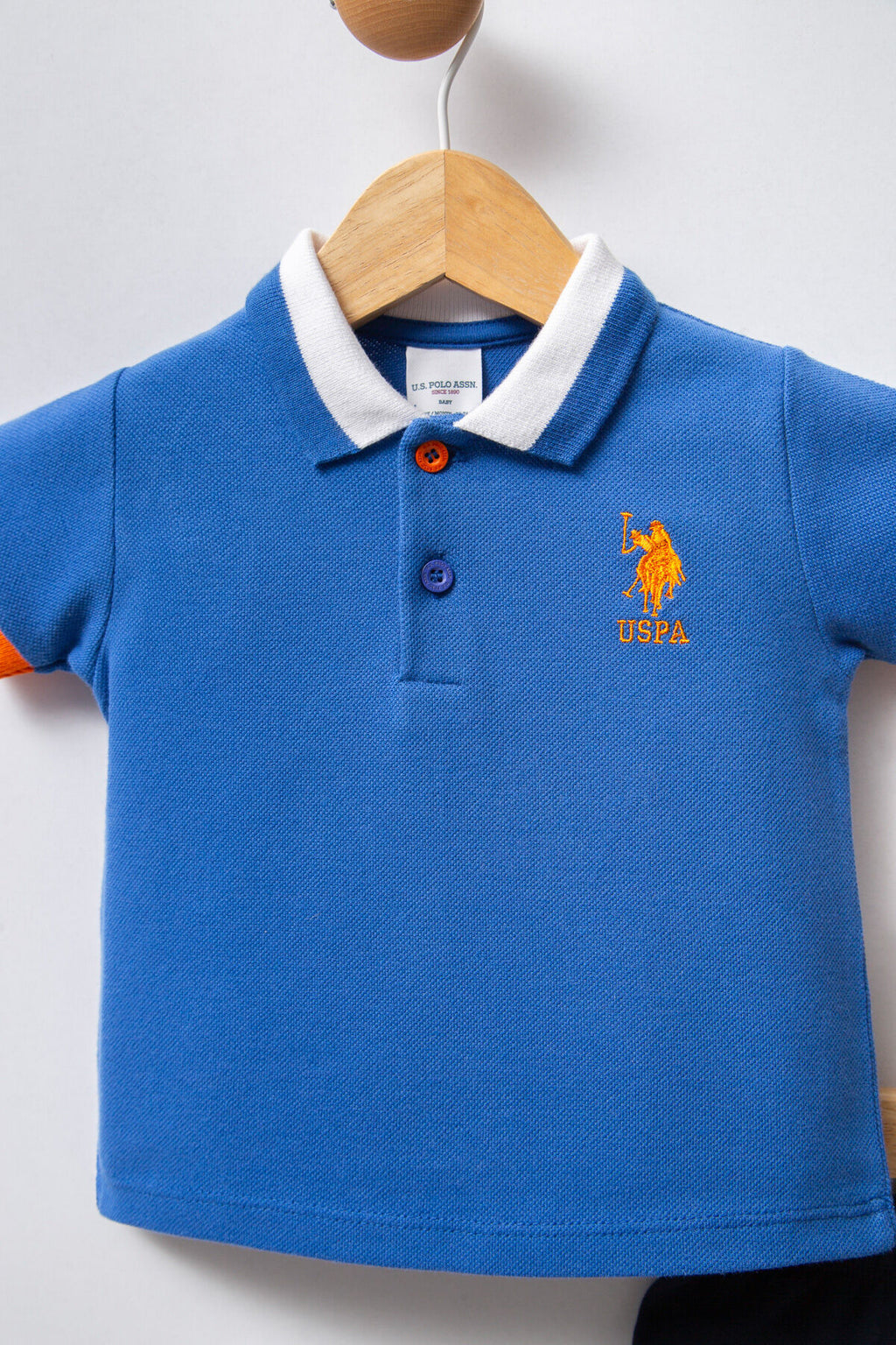 U.S. Polo Assn. Erkek Bebek Mavi Bebek Takım