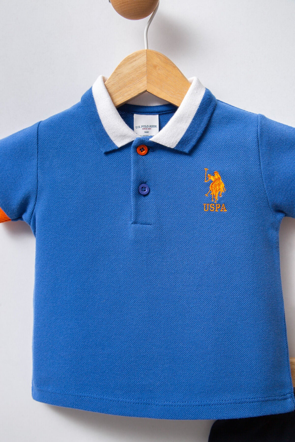 U.S. Polo Assn. Erkek Bebek Mavi Bebek Takım