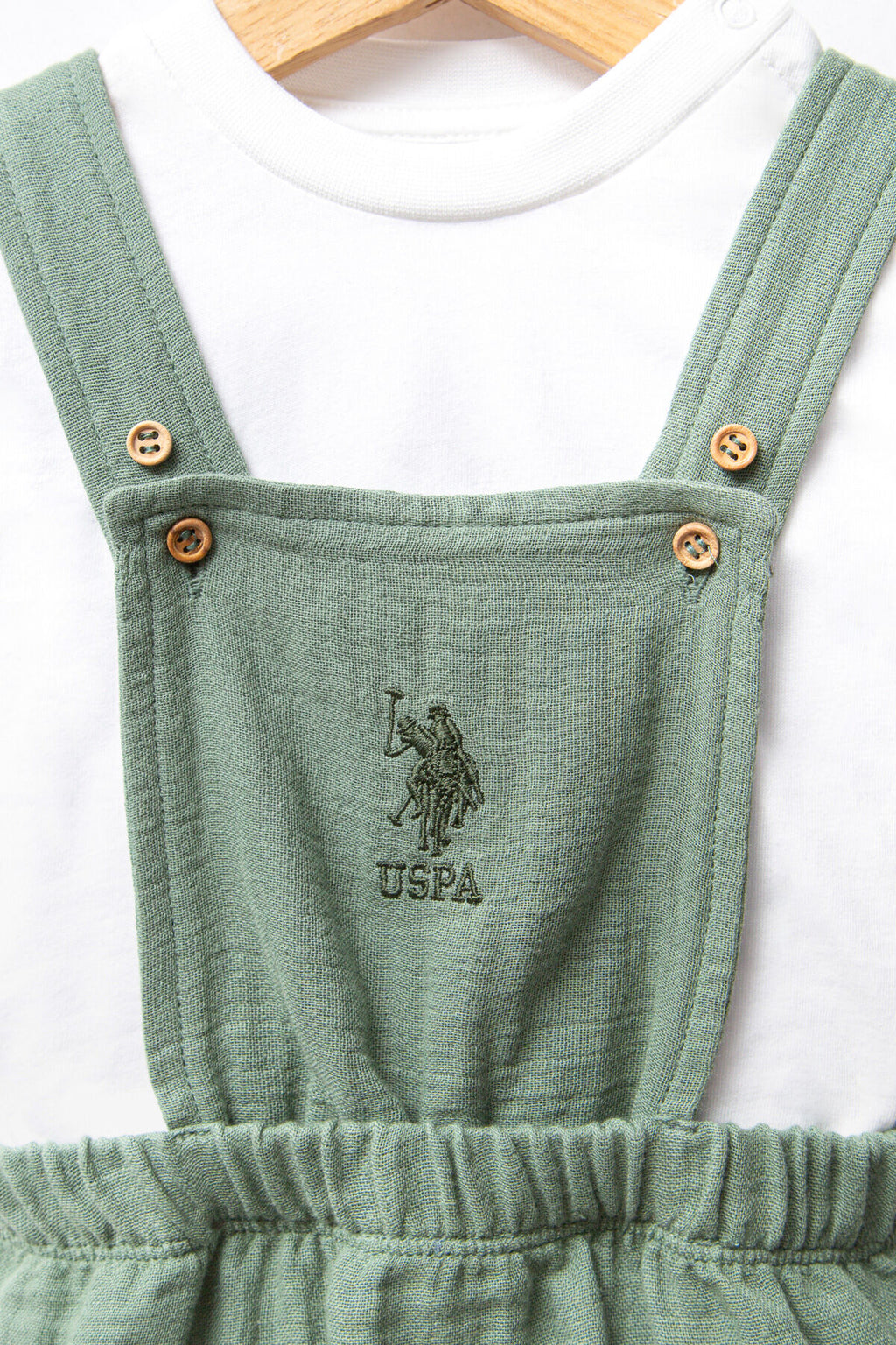U.S. Polo Assn. Erkek Bebek Haki Bebek Takım