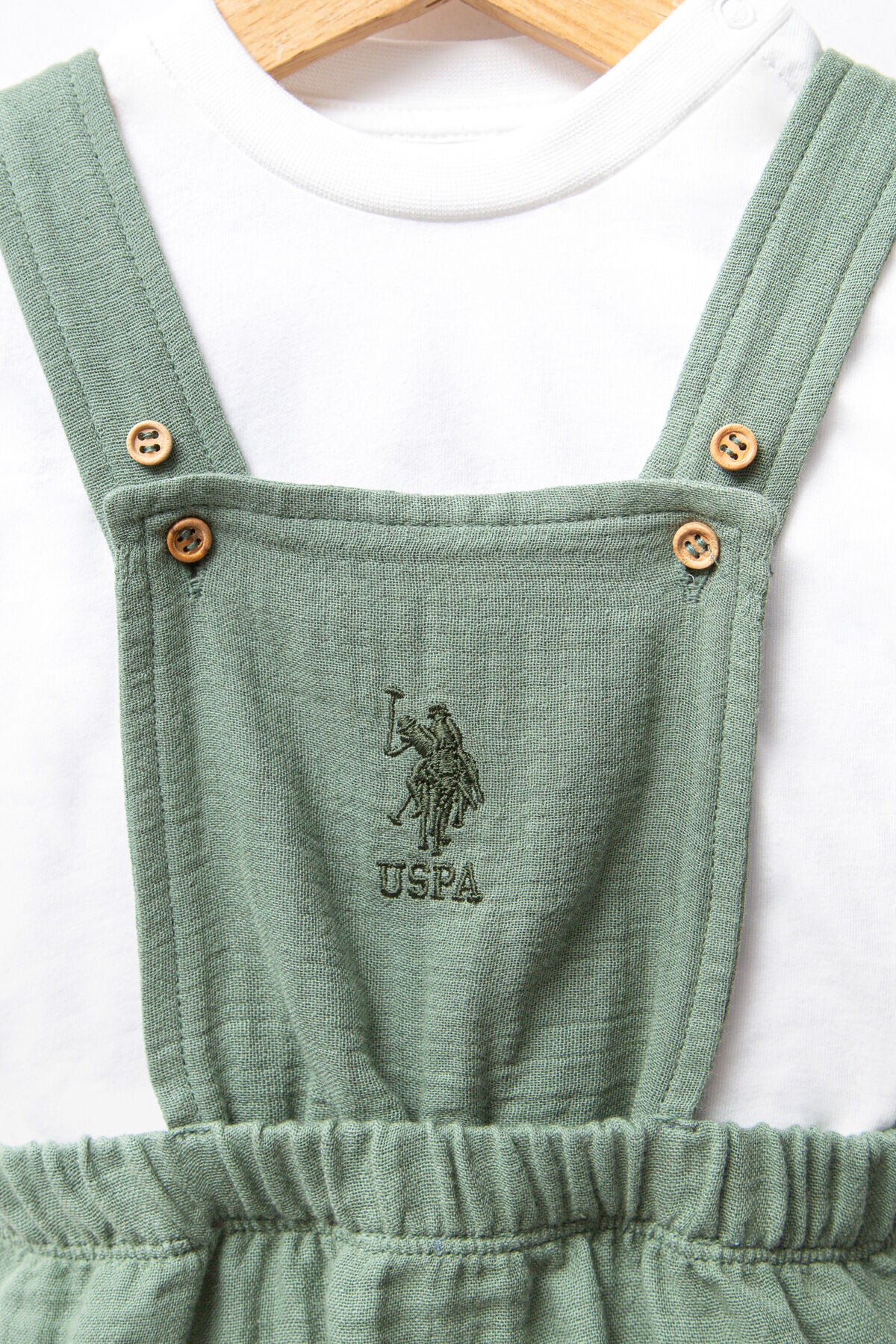 U.S. Polo Assn. Erkek Bebek Haki Bebek Takım
