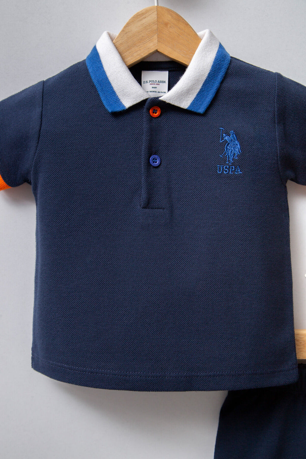 U.S. Polo Assn. Erkek Bebek Lacivert Bebek Takım